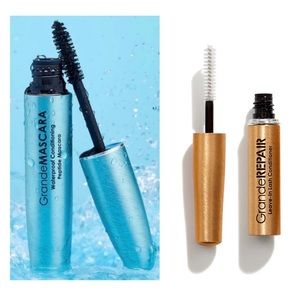 2 For 1 Grande Cosmetics Waterproof Peptide Mascara & Lash Conditioner